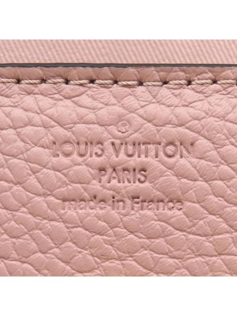 Louis Vuitton Bag Bond Street BB Damier Canvas Leather Magnolia Gold Brown